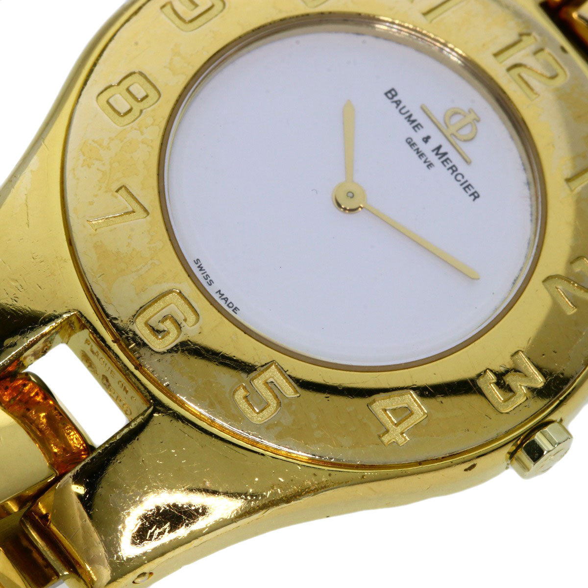 Baume & Mercier Linea Watches Gold Plated/Gold Plated Ladies