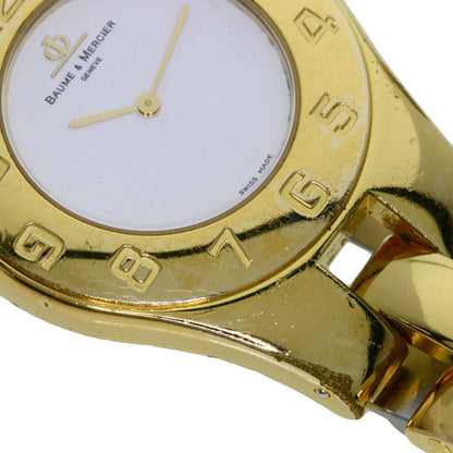 Baume & Mercier Linea Watches Gold Plated/Gold Plated Ladies