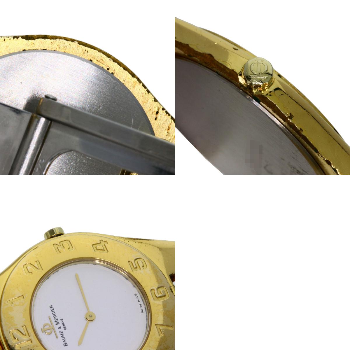Baume & Mercier Linea Watches Gold Plated/Gold Plated Ladies