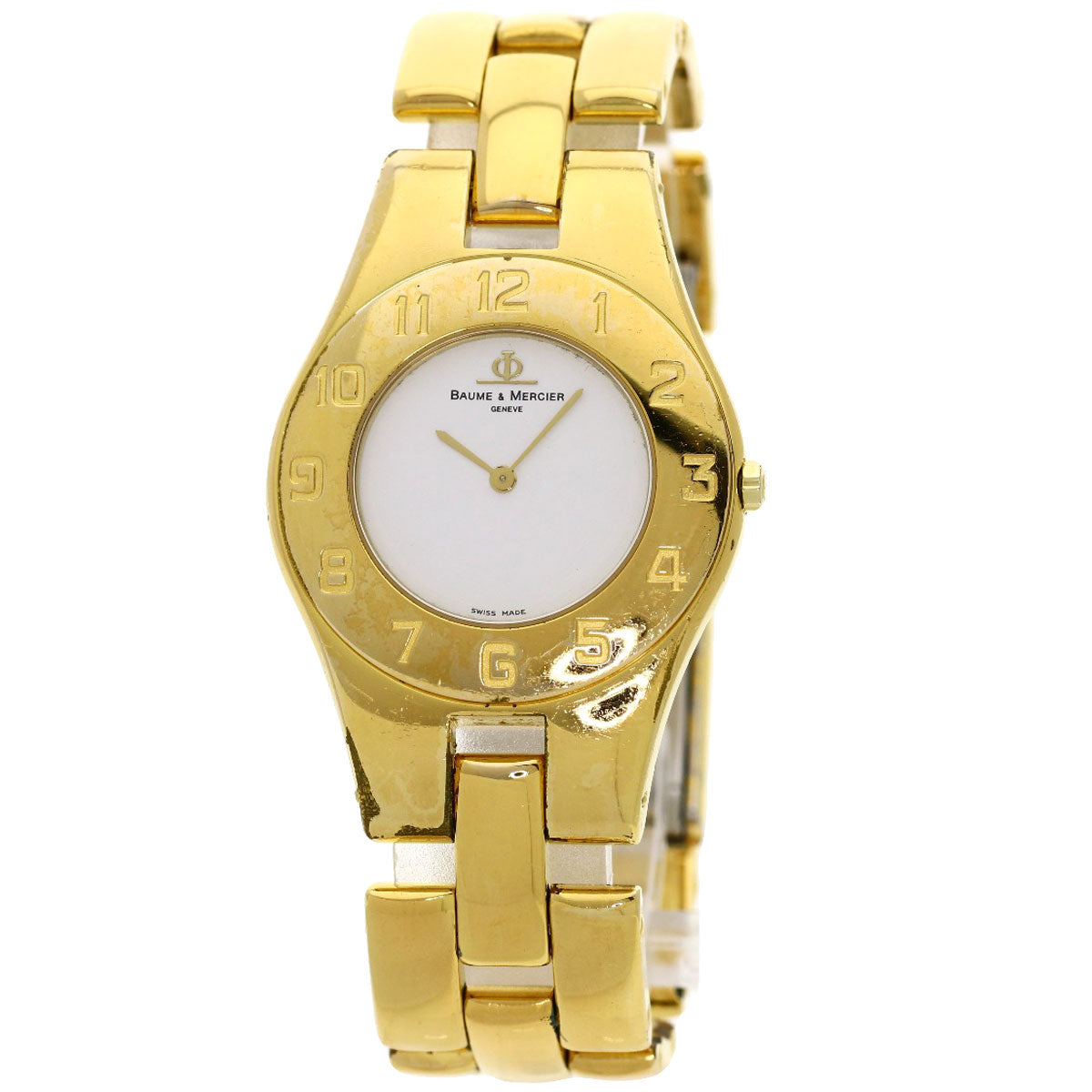 Baume & Mercier Linea Watches Gold Plated/Gold Plated Ladies