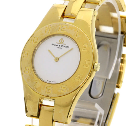Baume & Mercier Linea Watches Gold Plated/Gold Plated Ladies