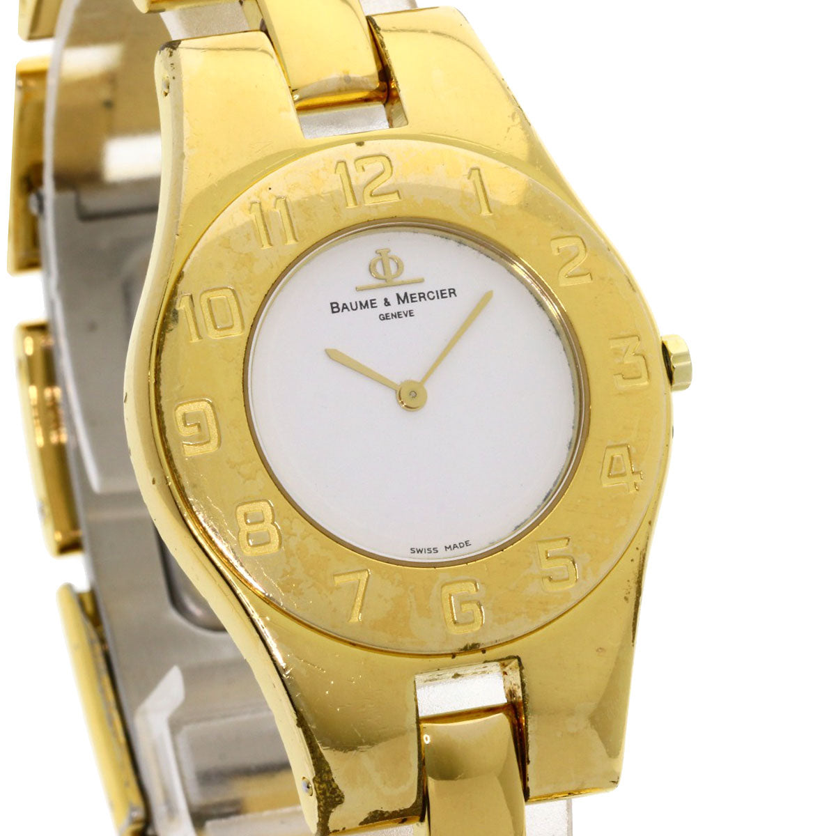 Baume & Mercier Linea Watches Gold Plated/Gold Plated Ladies