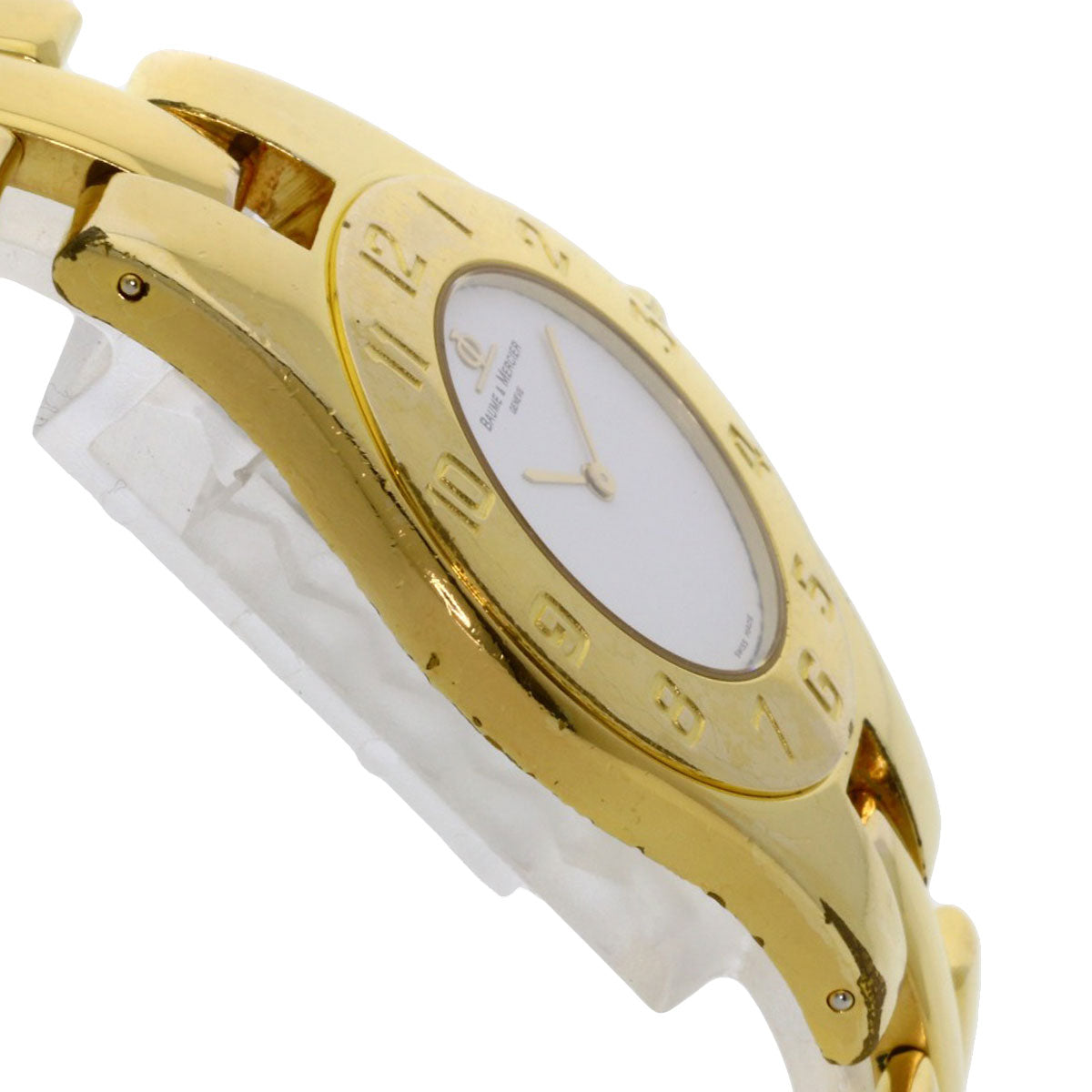 Baume & Mercier Linea Watches Gold Plated/Gold Plated Ladies
