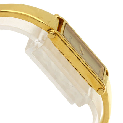 GUCCI Square face Watches 1500L Gold Plated/Gold Plated Ladies