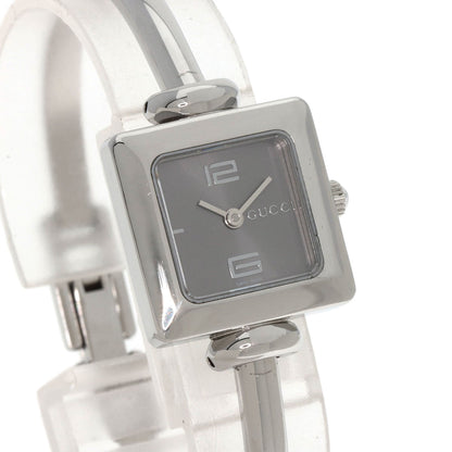 GUCCI Square face Watches 1900L Stainless Steel/Stainless Steel Ladies