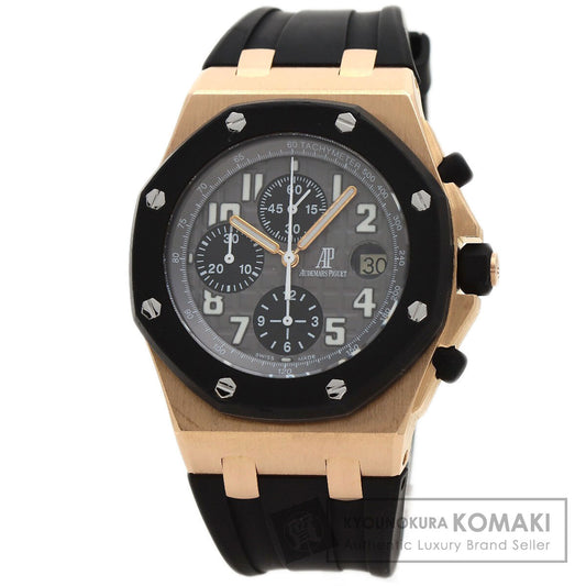 AUDEMARS PIGUET Royal Oak Offshore Chronograph Watches 25940OK.OO.D002CA.01.A K18 Pink Gold/Rubber mens