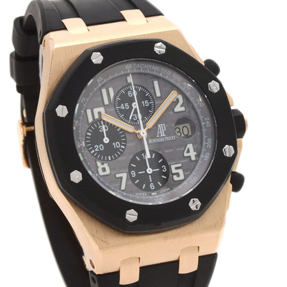 AUDEMARS PIGUET Royal Oak Offshore Chronograph Watches 25940OK.OO.D002CA.01.A K18 Pink Gold/Rubber mens