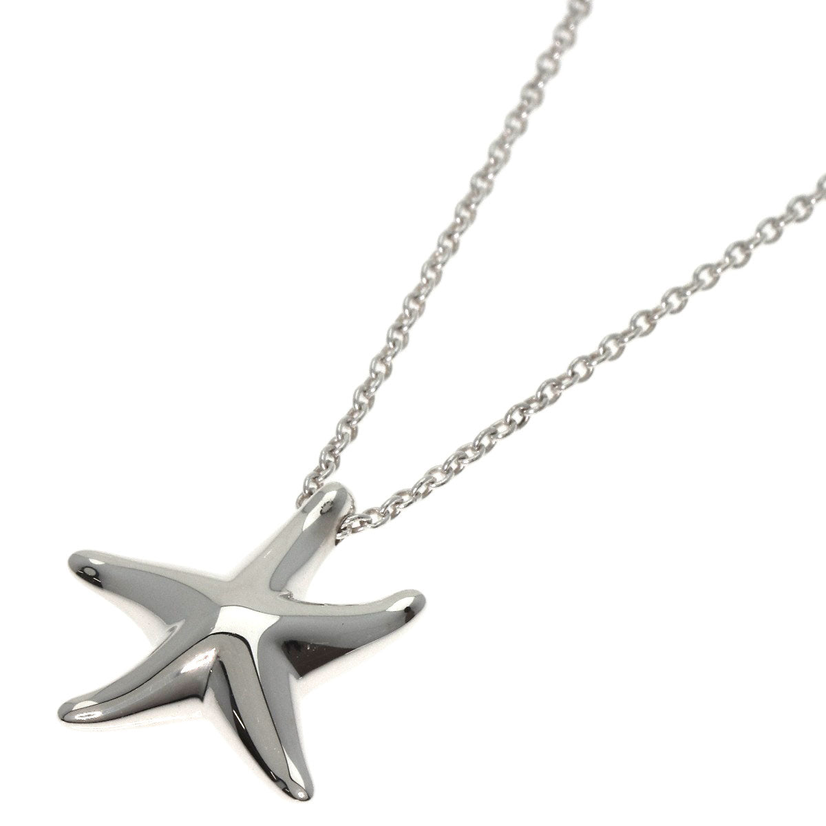 TIFFANY&Co.   Necklace Star fish Silver Ladies