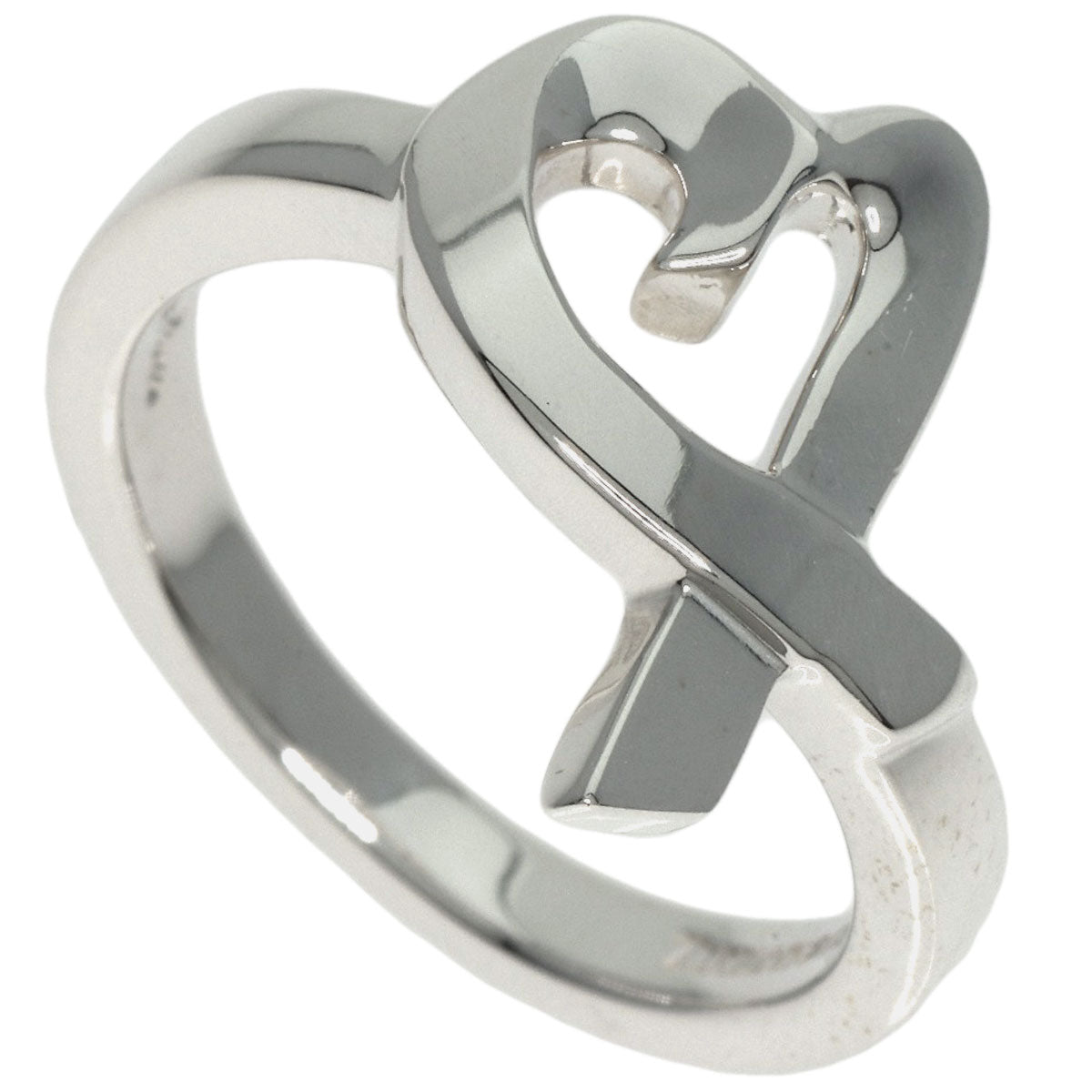 TIFFANY&Co.   Ring Loving heart Silver Ladies