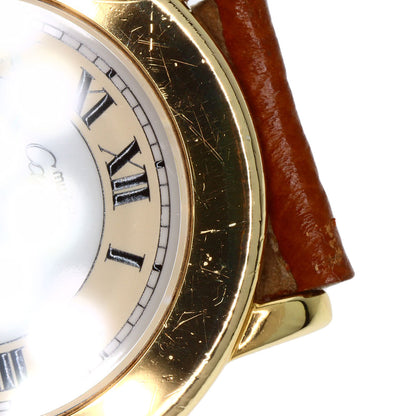 CARTIER Must2 Rondo Watches  Gold Plated/Leather Boys