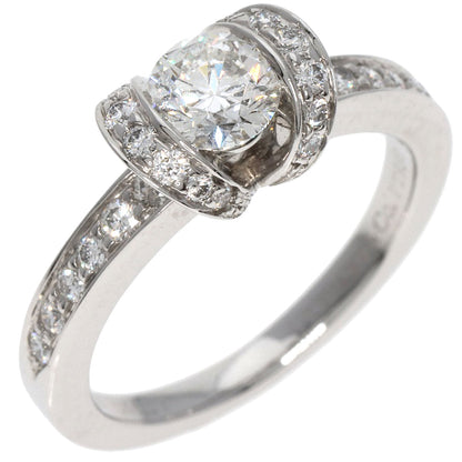 TIFFANY&Co.   Ring Ribbon motif Diamond Platinum PT950 Ladies