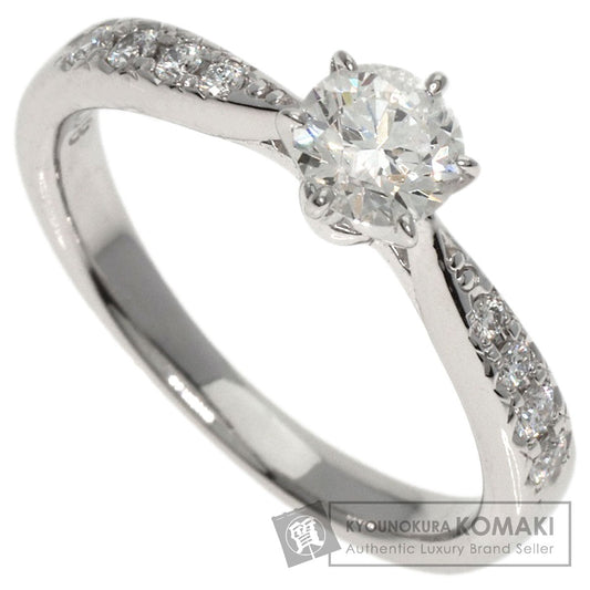 TASAKI 1P Diamond Ring Platinum PT950 Ladies [Used]