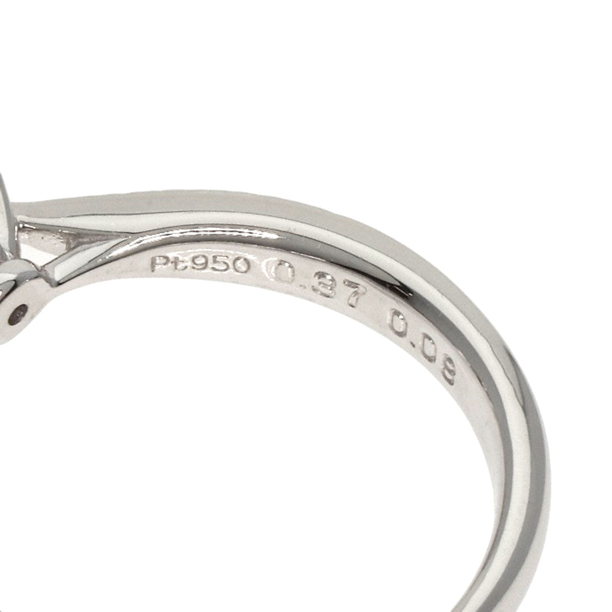 TASAKI 1P Diamond Ring Platinum PT950 Ladies [Used]