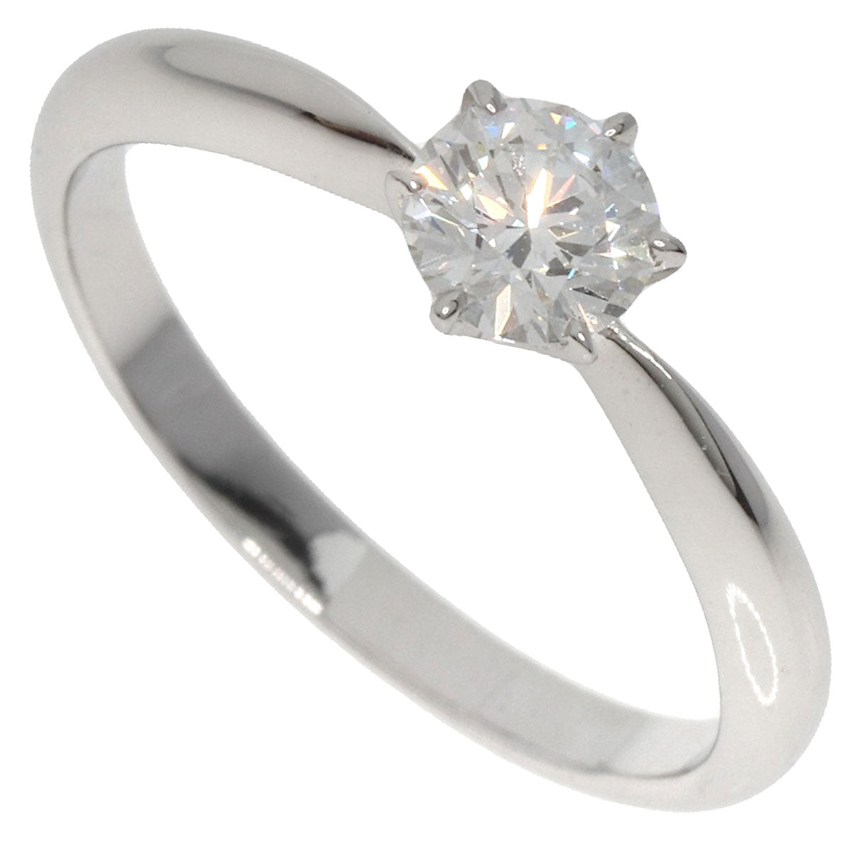 MIKIMOTO 1P Diamond Ring Platinum PT950 Ladies [Used]