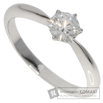 MIKIMOTO 1P Diamond Ring Platinum PT950 Ladies [Used]
