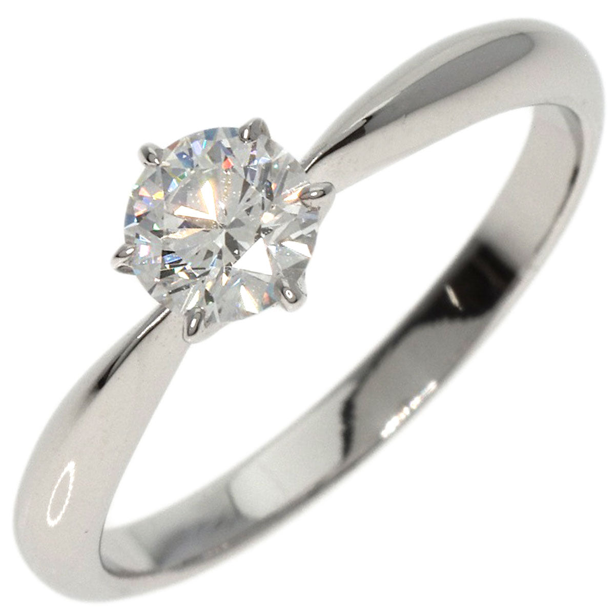 MIKIMOTO 1P Diamond Ring Platinum PT950 Ladies [Used]