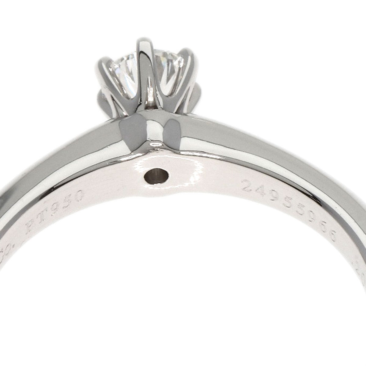 TIFFANY&Co.   Ring Diamond Platinum PT950 Ladies