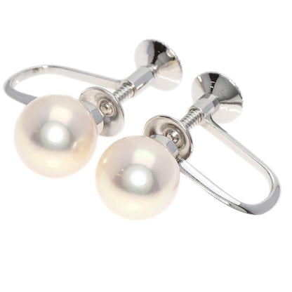 TASAKI   Earring Pearl Pearl K14 White Gold Ladies