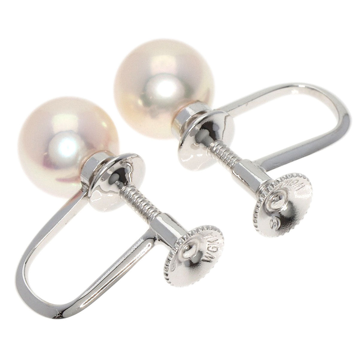 TASAKI   Earring Pearl Pearl K14 White Gold Ladies