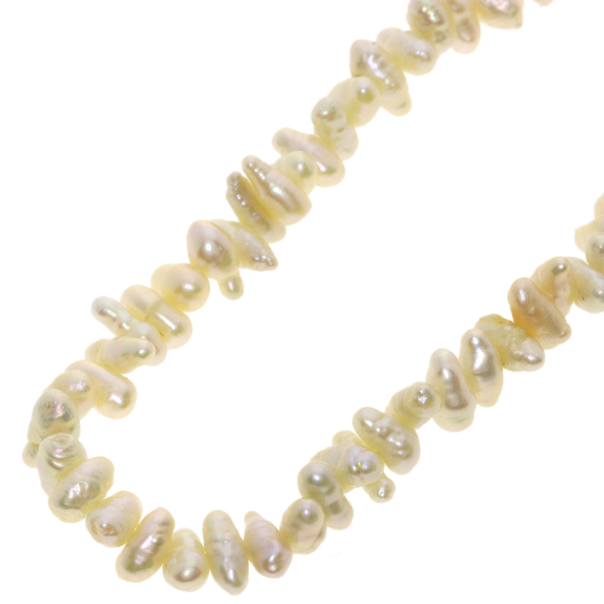 Freshwater Pearl Pearl Necklace Silver  28.5g　Ladies