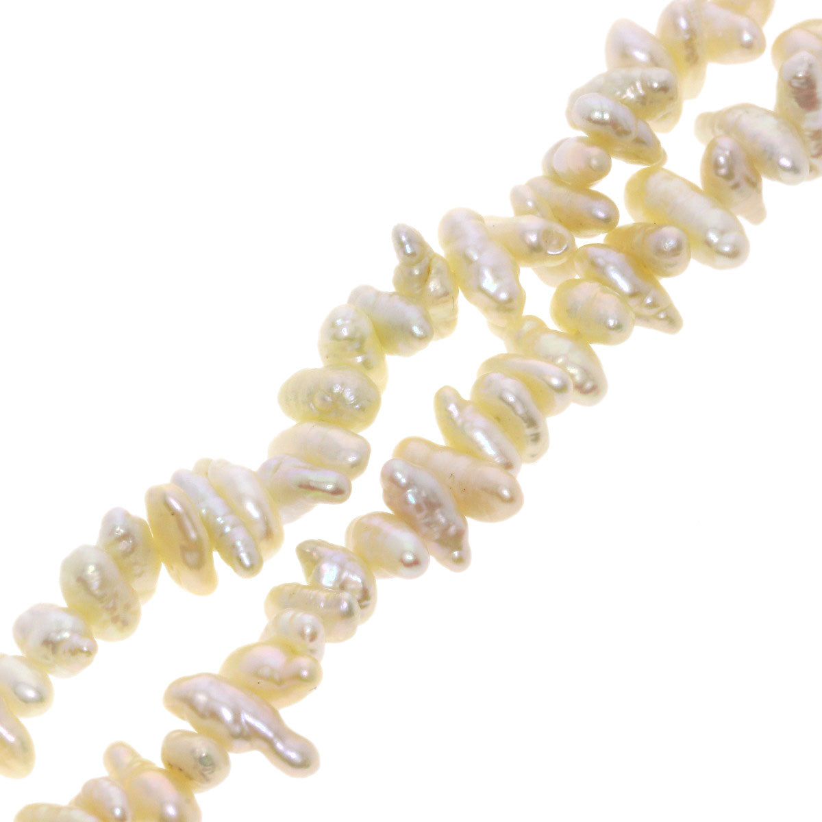 Freshwater Pearl Pearl Necklace Silver  28.5g　Ladies