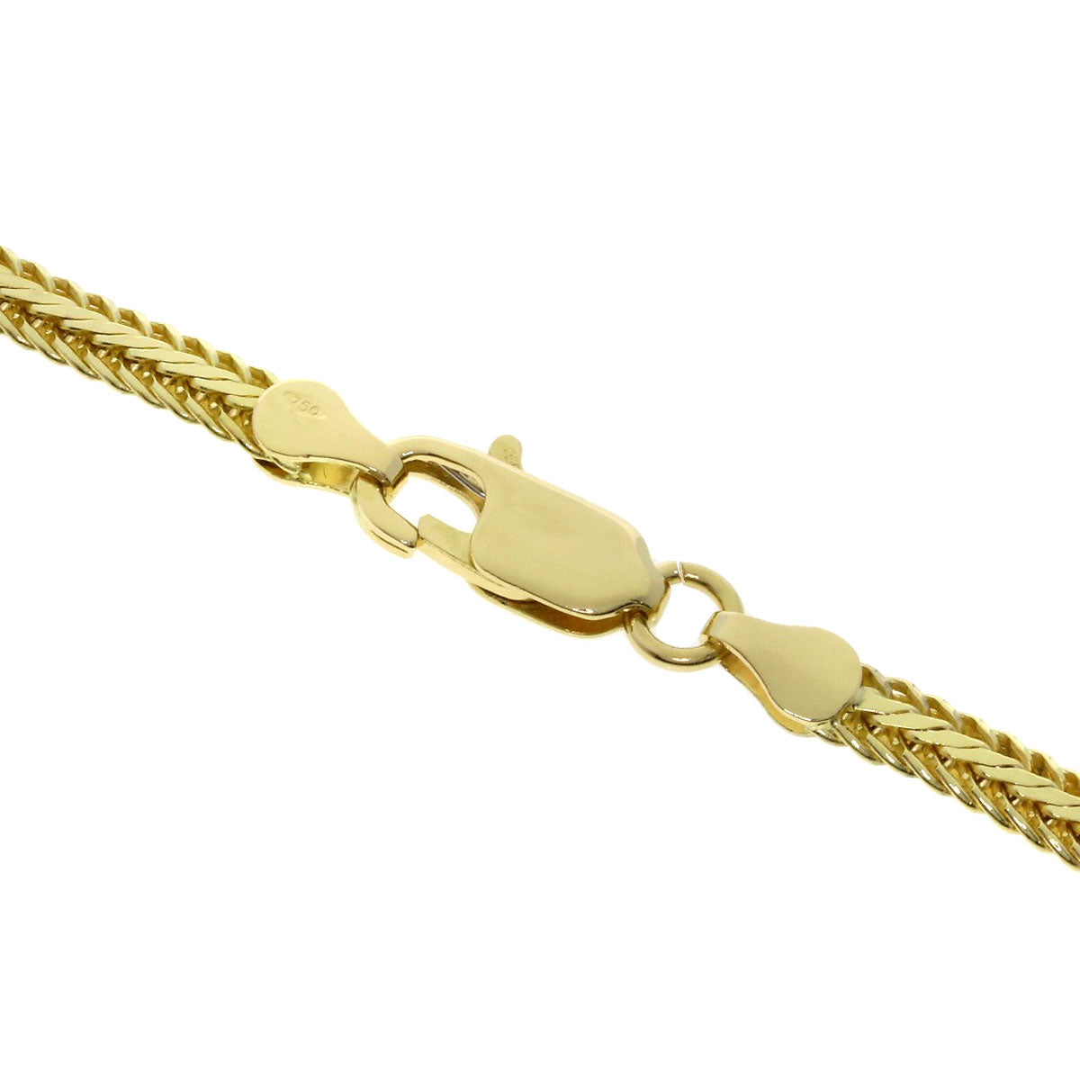 Baby Pearl Diamond Necklace K18 Yellow Gold  36.57g　Ladies