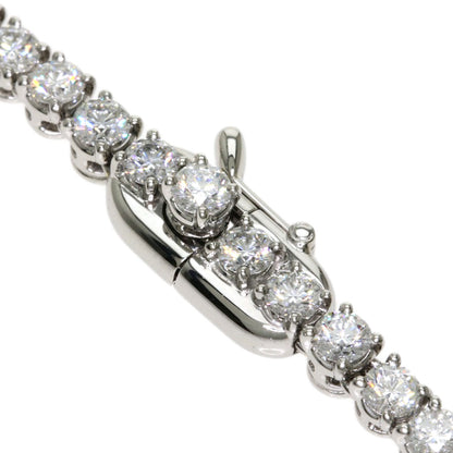 Gimel Diamond Necklace Platinum PT950 Ladies [Used]