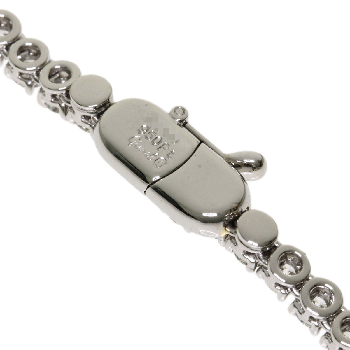 Gimel Diamond Necklace Platinum PT950 Ladies [Used]