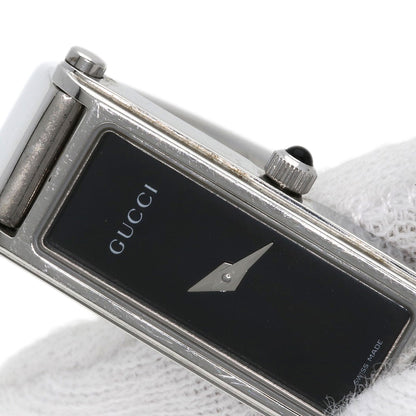 GUCCI Square face Watches 1500L Stainless Steel/Stainless Steel Ladies