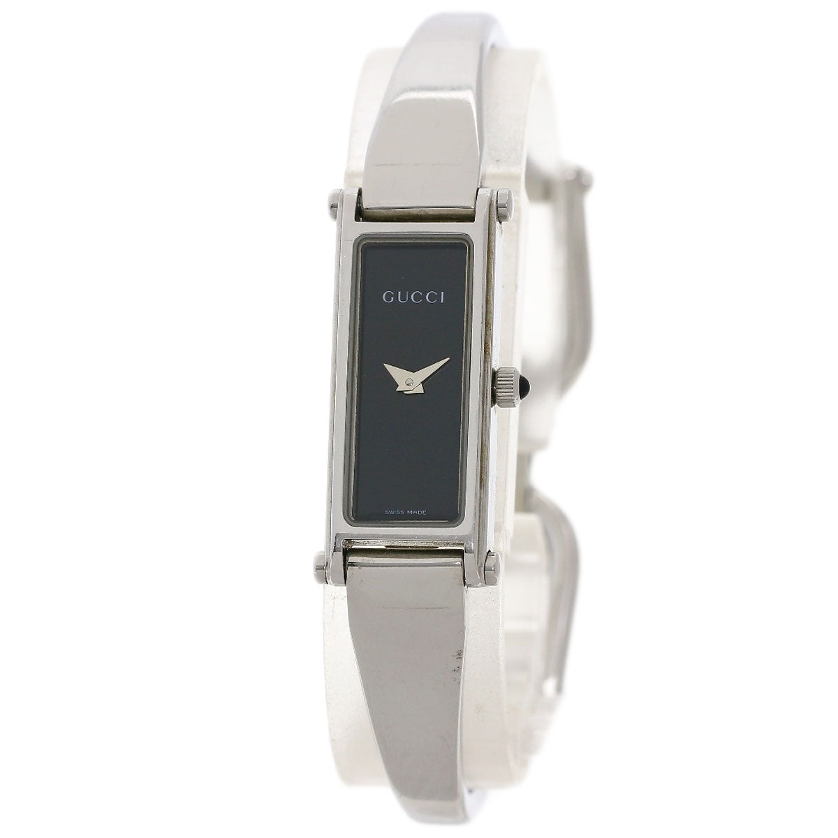 GUCCI Square face Watches 1500L Stainless Steel/Stainless Steel Ladies