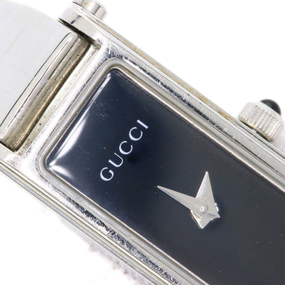 GUCCI Square face Watches 1500L Stainless Steel/Stainless Steel Ladies