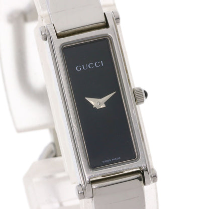 GUCCI Square face Watches 1500L Stainless Steel/Stainless Steel Ladies