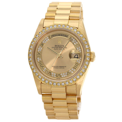 ROLEX Day-Date Myriad Diamond Watches 18348 K18 Yellow Gold/18K Yellow Gold mens