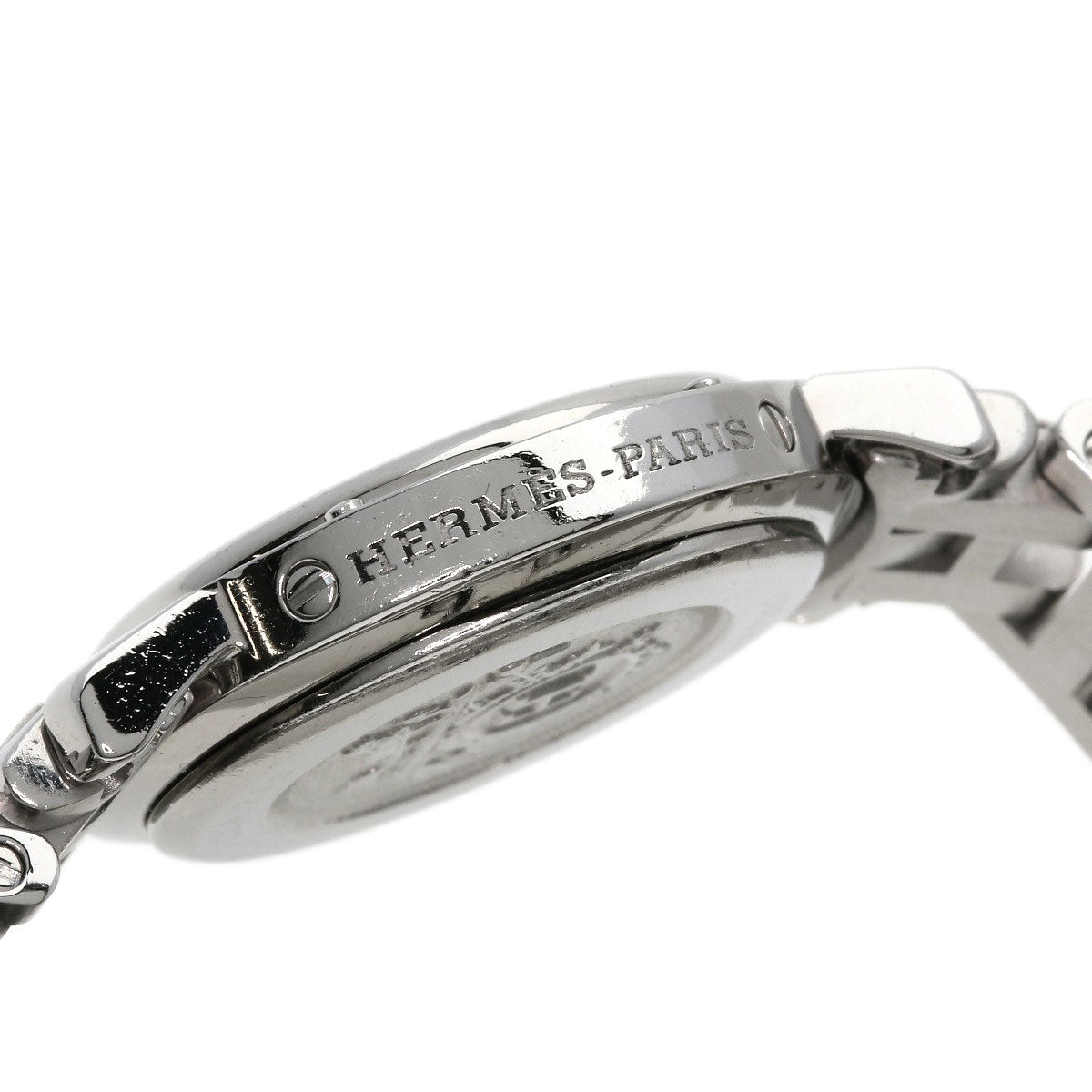 HERMES Clipper Watches CL4.210 Stainless Steel/Stainless Steel Ladies