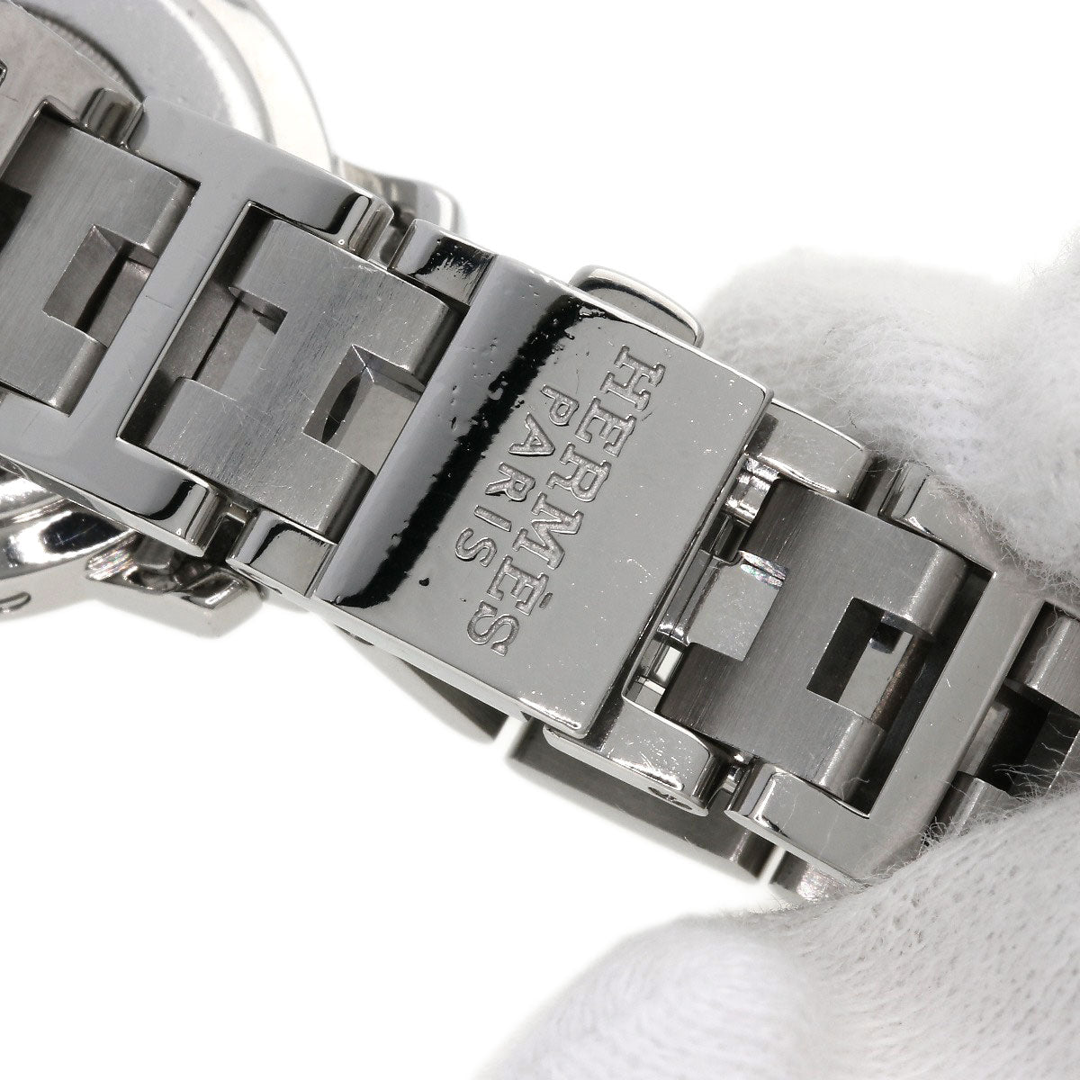 HERMES Clipper Watches CL4.210 Stainless Steel/Stainless Steel Ladies