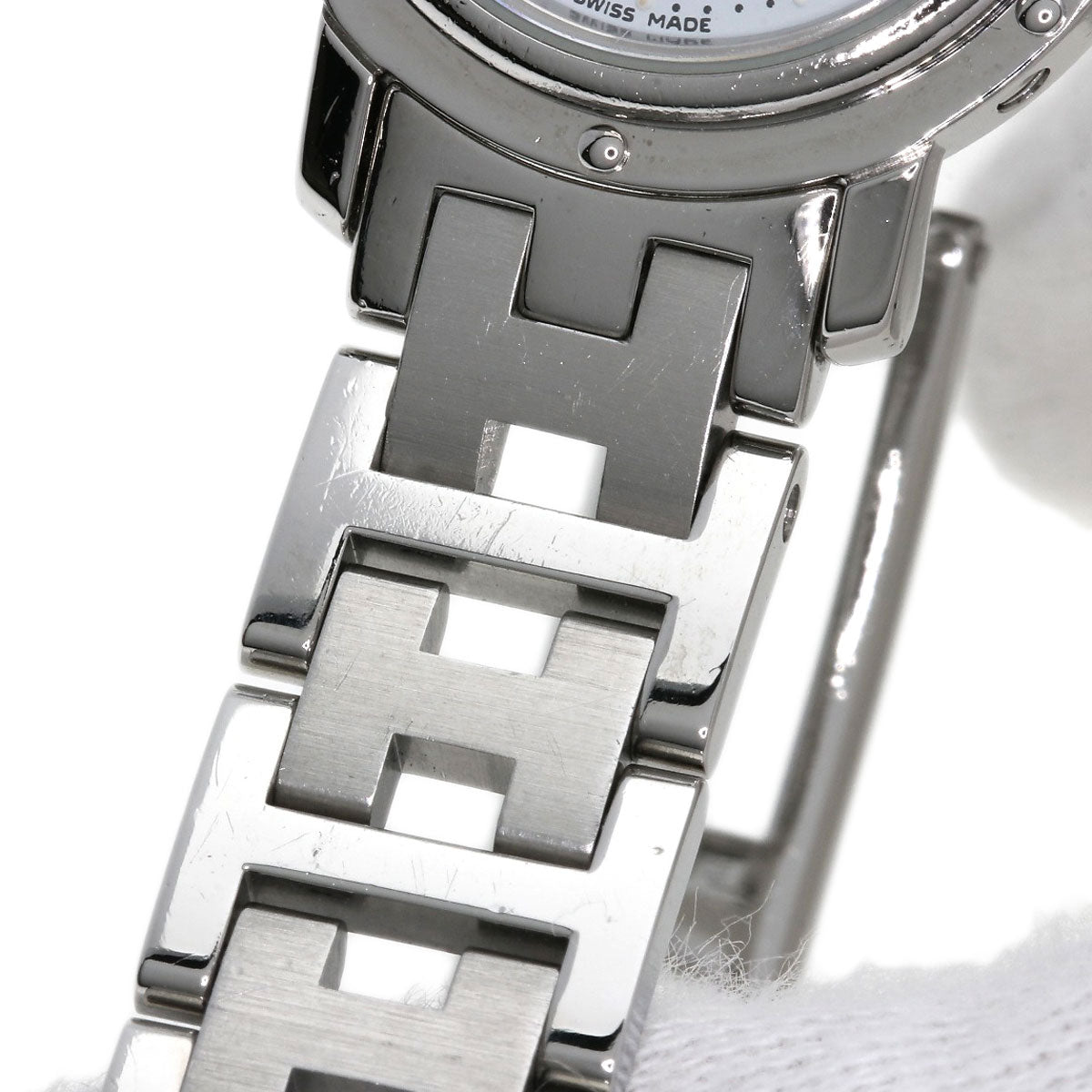 HERMES Clipper Watches CL4.210 Stainless Steel/Stainless Steel Ladies