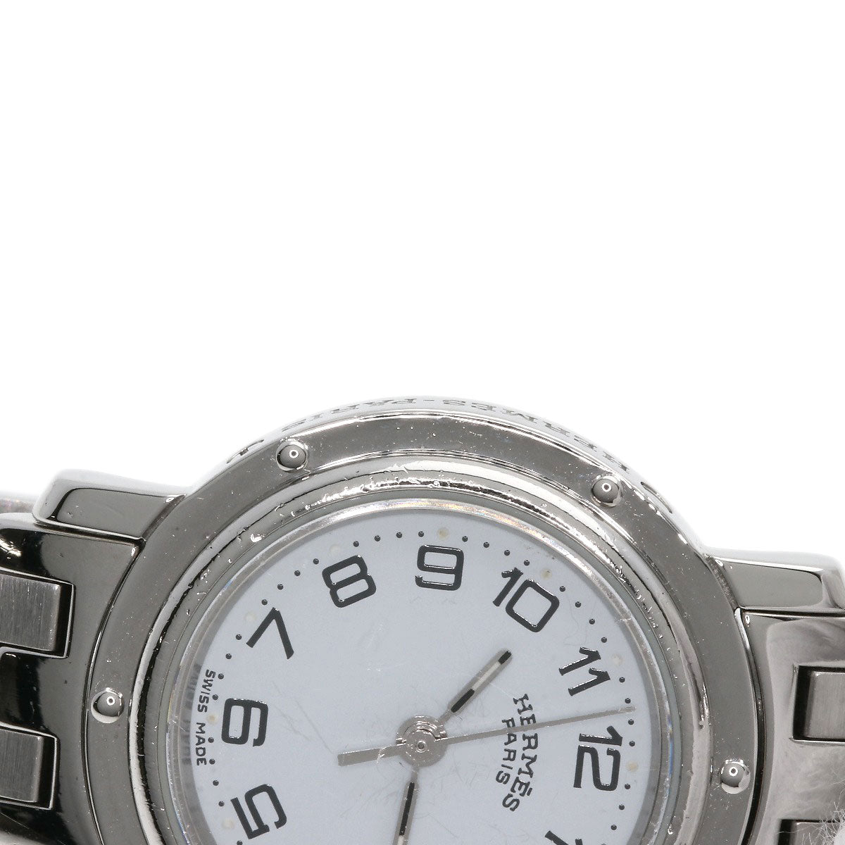 HERMES Clipper Watches CL4.210 Stainless Steel/Stainless Steel Ladies
