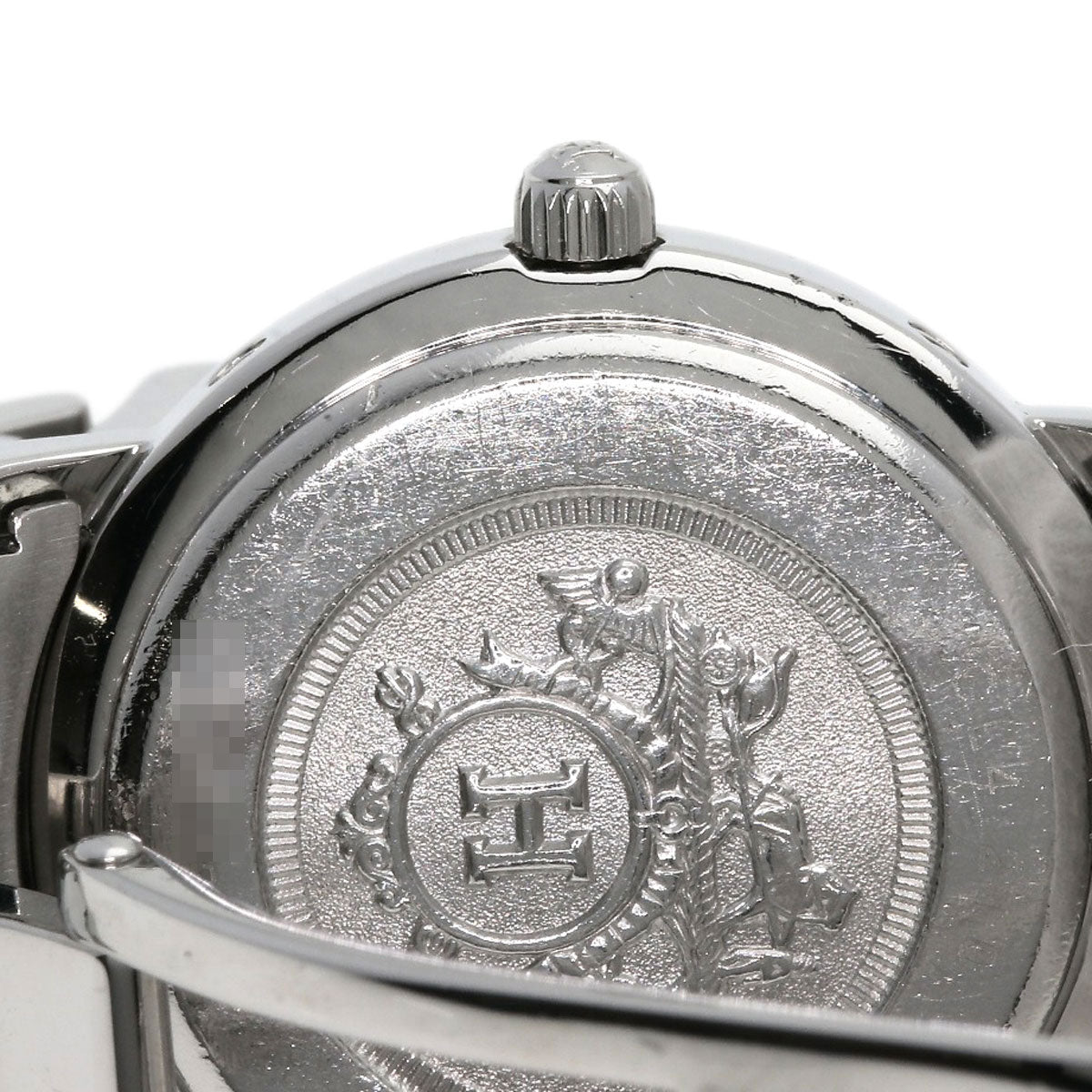 HERMES Clipper Watches CL4.210 Stainless Steel/Stainless Steel Ladies