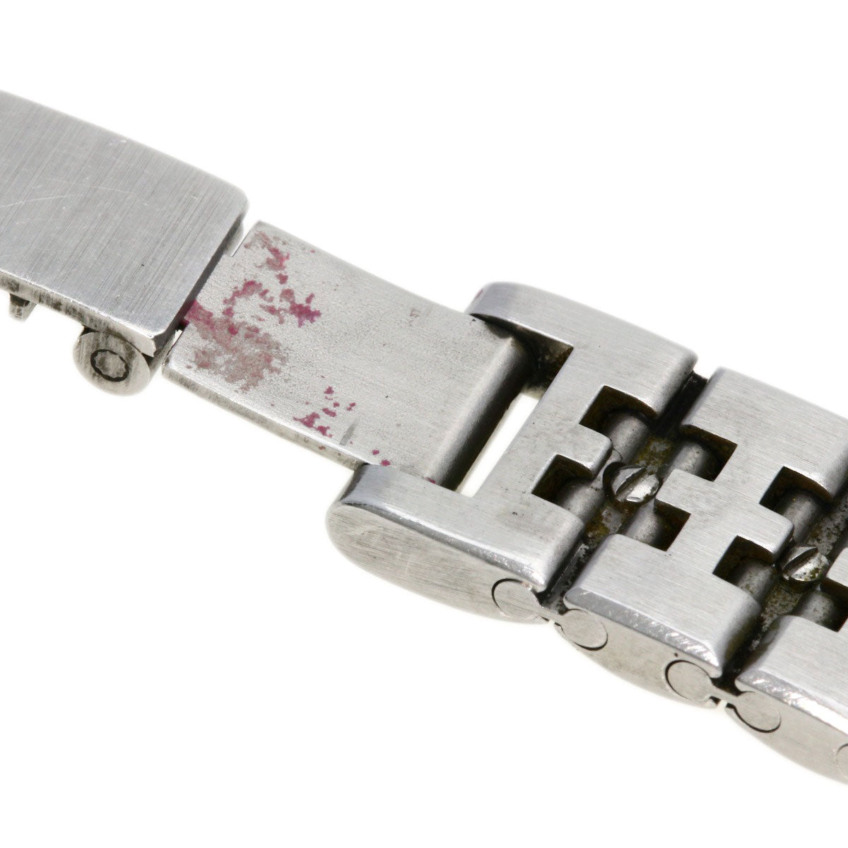 HERMES profile Watches Stainless Steel/SSxGP Ladies