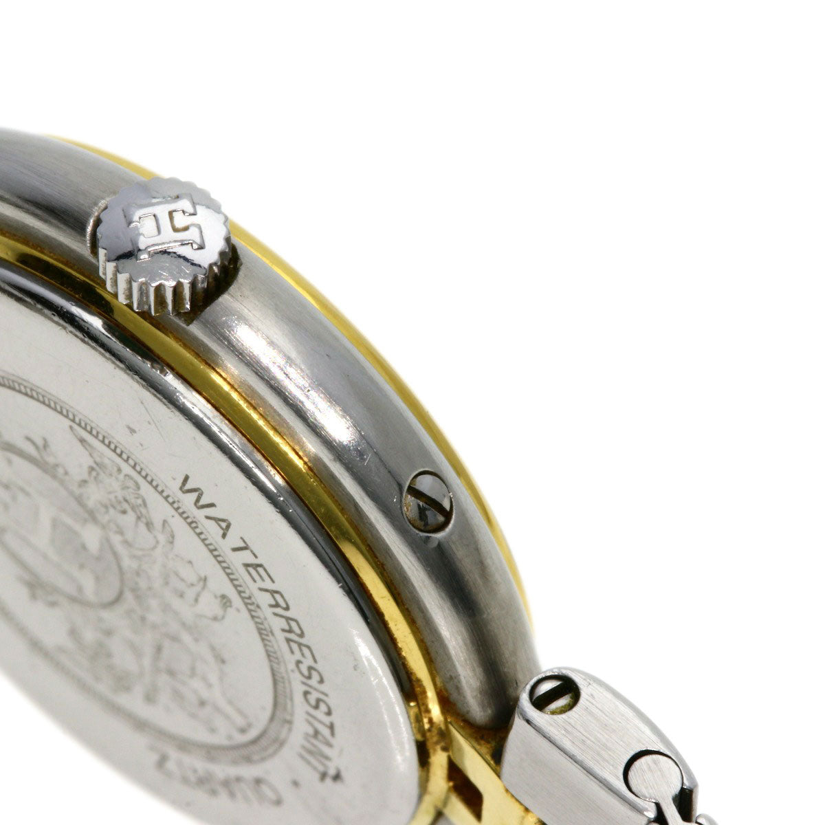 HERMES profile Watches Stainless Steel/SSxGP Ladies