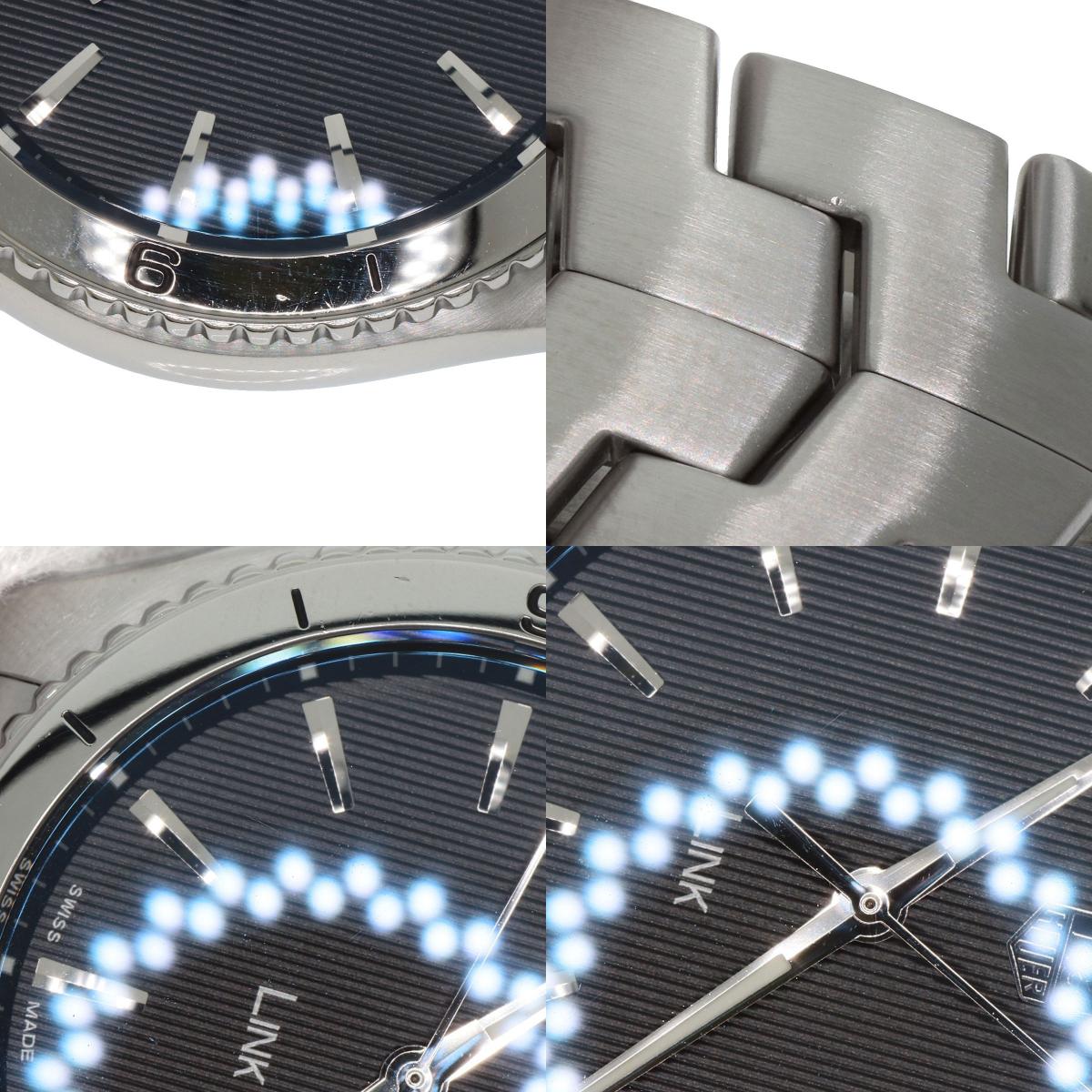 TAG HEUER Link 1.6" Watches WAT1110 Stainless Steel/Stainless Steel mens