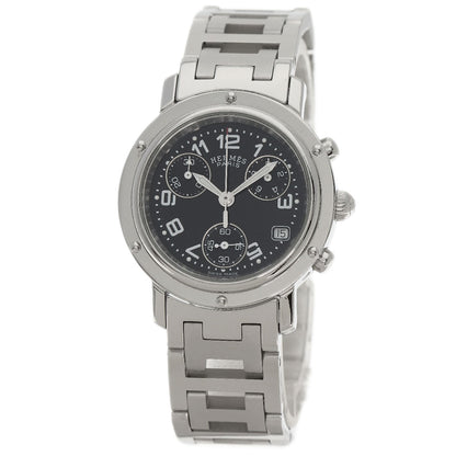 HERMES Clipper Chrono Watches CL1.310 Stainless Steel/Stainless Steel Ladies