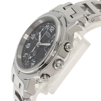 HERMES Clipper Chrono Watches CL1.310 Stainless Steel/Stainless Steel Ladies