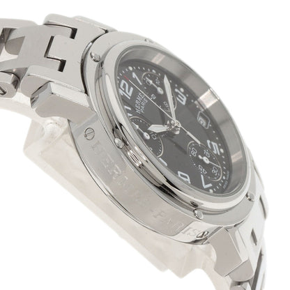 HERMES Clipper Chrono Watches CL1.310 Stainless Steel/Stainless Steel Ladies