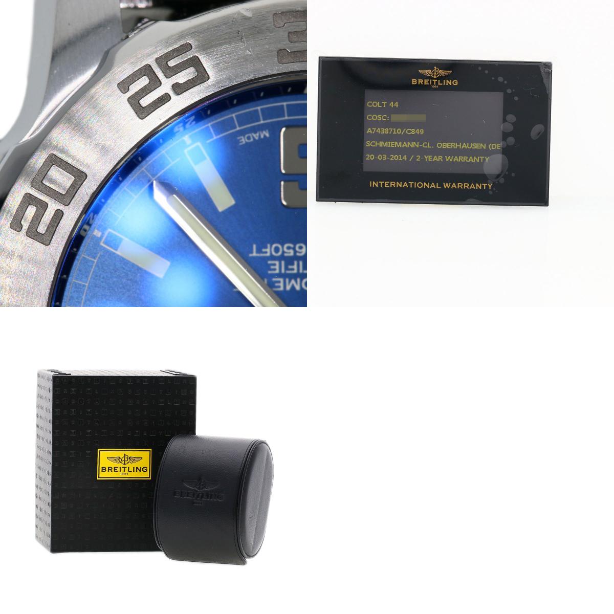 BREITLING Colt 44 Watches A7438710/C849 Stainless Steel/Stainless Steel mens