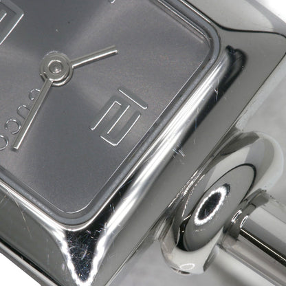 GUCCI Square face Watches 1900L Stainless Steel/Stainless Steel Ladies