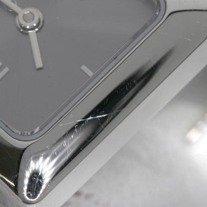 GUCCI Square face Watches 1900L Stainless Steel/Stainless Steel Ladies
