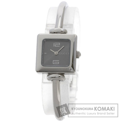 GUCCI Square face Watches 1900L Stainless Steel/Stainless Steel Ladies