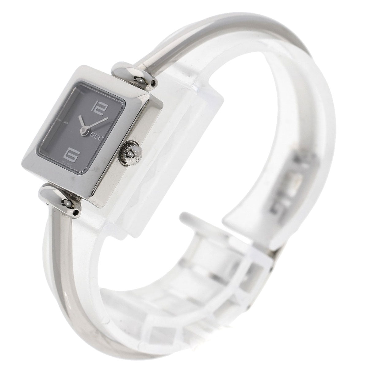 GUCCI Square face Watches 1900L Stainless Steel/Stainless Steel Ladies