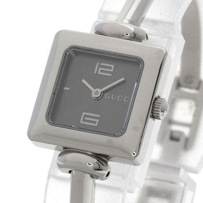 GUCCI Square face Watches 1900L Stainless Steel/Stainless Steel Ladies